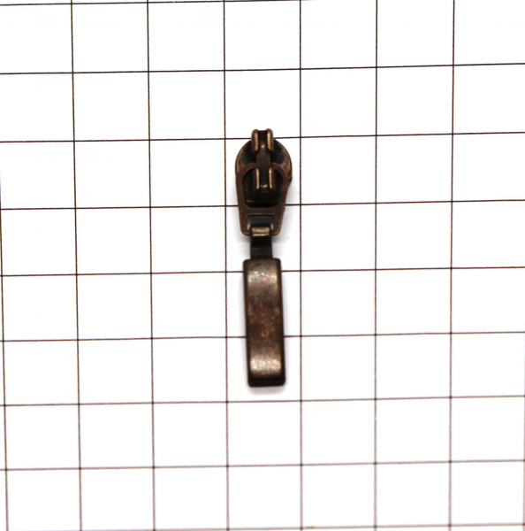 Automatik-Schieber mit Bogen klein messing-antik